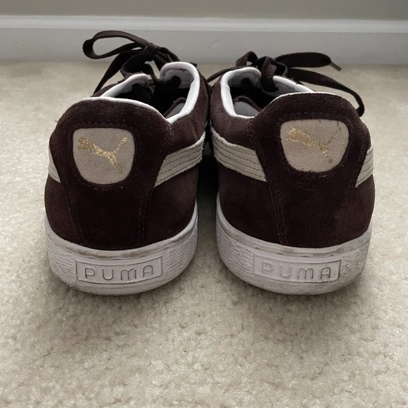 Puma Brown Suede Shoes - Sz12 - Picture 5 of 7